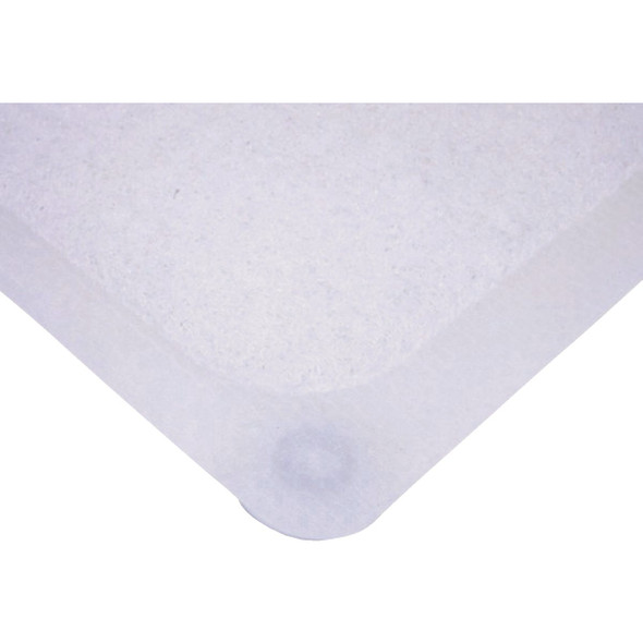 Kenney 17 In. x 29 In. Non-Slip Clear Loofa Tub Mat KN67258