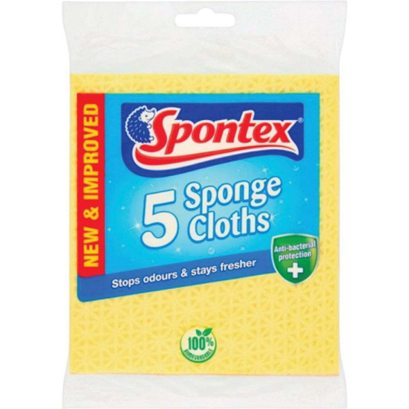 Spontex Sponge Cloth (5-Count) 2159134