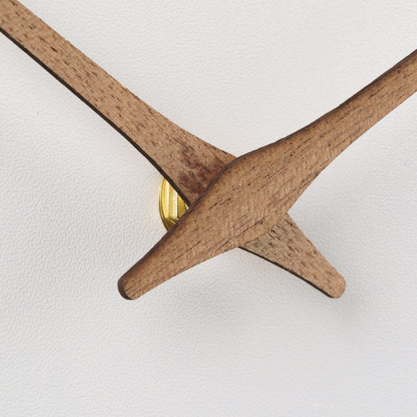 La Crosse Clock Co. 12 In. Sierra Wood Wall Clock  404-3630B 648852