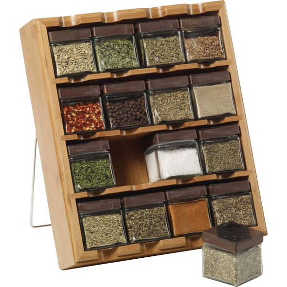 Kamenstein Inspirations 3-In-1 Bamboo Spice Rack 5084922