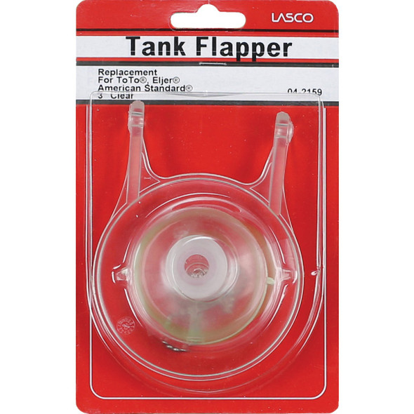 Lasco Universal Fit 3 In. Rubber Toilet Flapper with Ball Chain 04-2159 402118