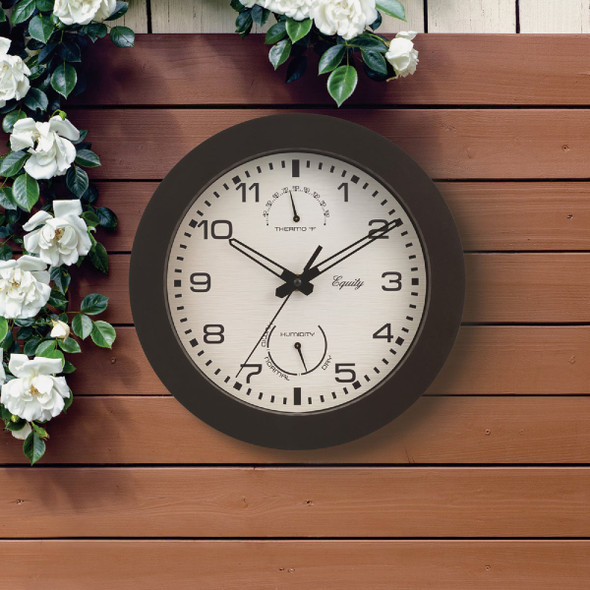 Equity 10" In-Out Wall Clock 29005 611505