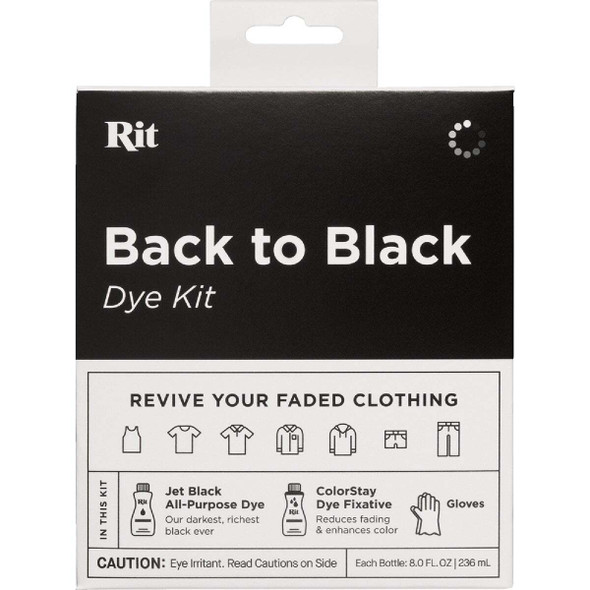Rit Back to Black Dye Kit 85857