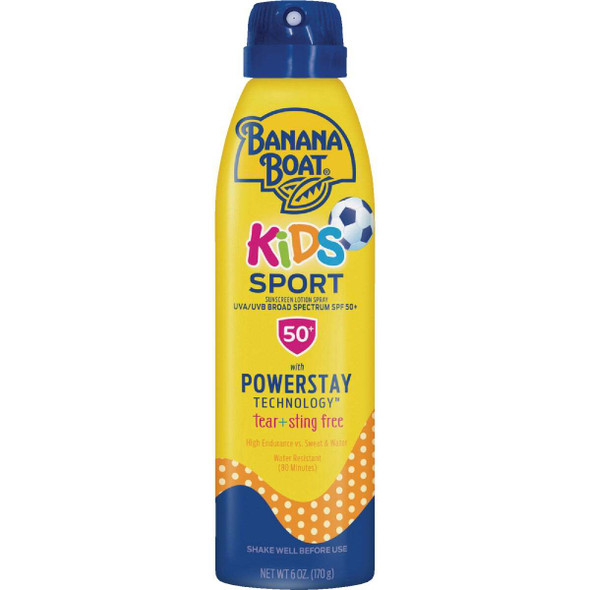 Banana Boat Kids Sport 6 Oz. 50+ SPF Suncreen Spray X301304000
