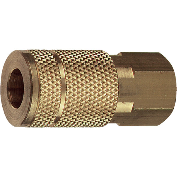 Tru-Flate Series Push-to-Connect 1/4 In. FNPT Coupler 13-135