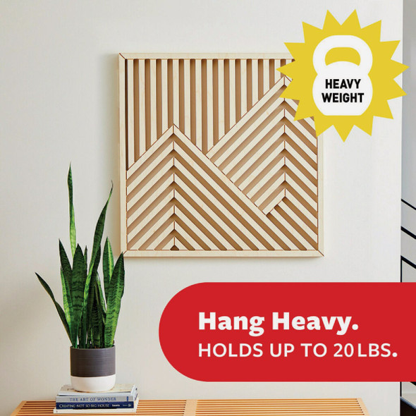 Command 20 Lb. Picture Hanging Strips, White, 4 Pairs 17217-ES 206470
