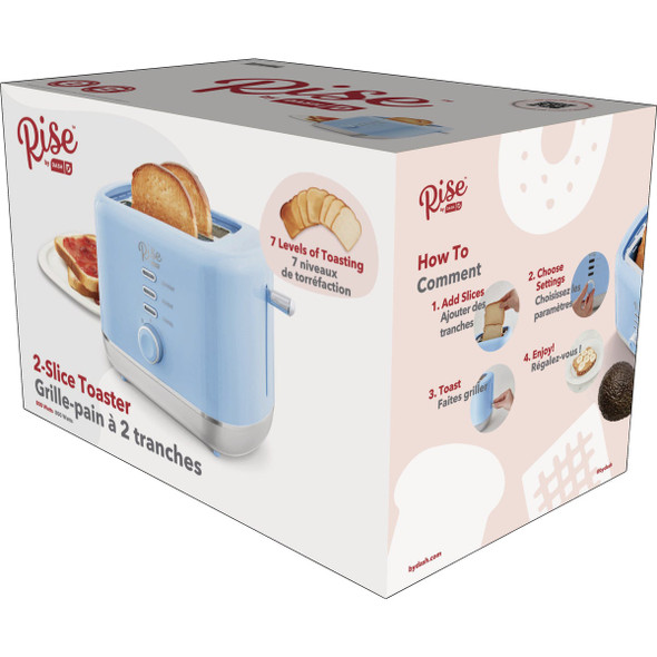 Rise by Dash 2-Slice Toaster Rise by Dash 2-Slice Toaster