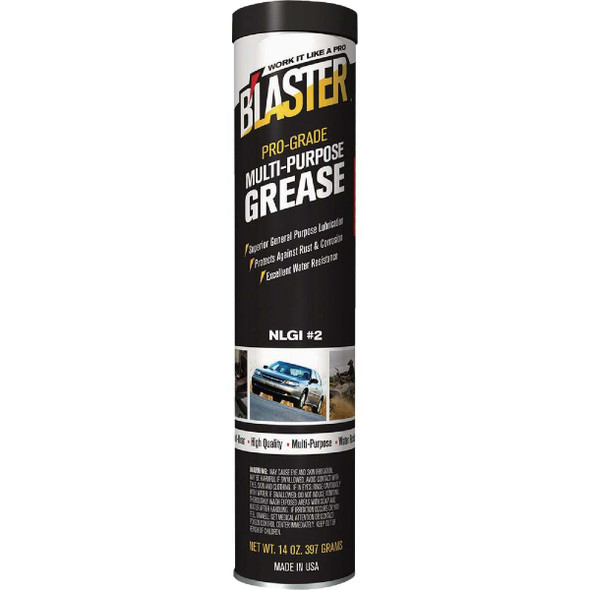 Blaster 14 Oz. Cartridge Multi-Purpose Grease GR-14C-MP Pack of 10