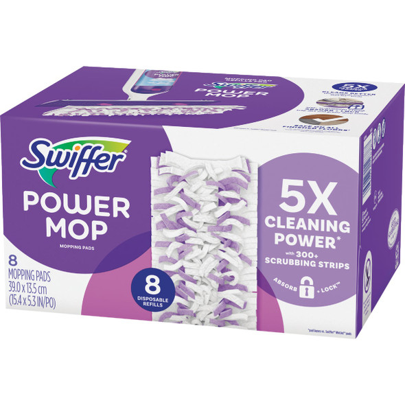Swiffer PowerMop Multi-Surface Mopping Pad Refill (8-Count)