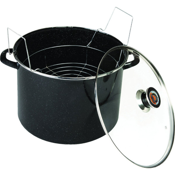 GraniteWare Heavy Gauge 21 Qt. Canner with Jar Rack 320851
