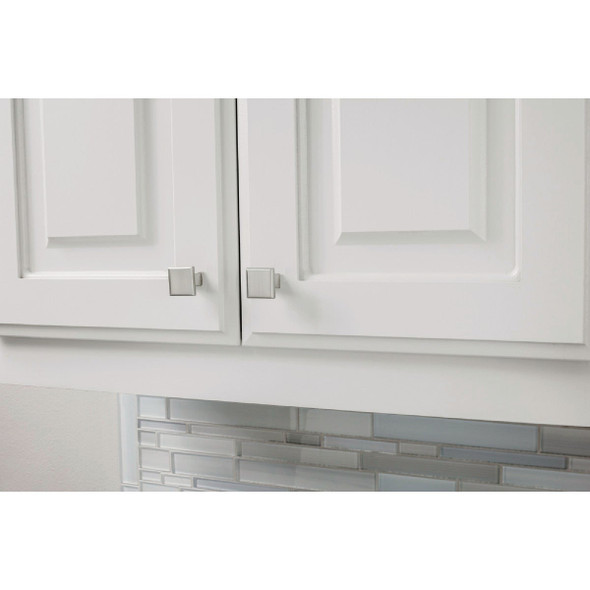 KasaWare 1-1/4 In. Diameter Satin Nickel Oval Knob (10-Pack)