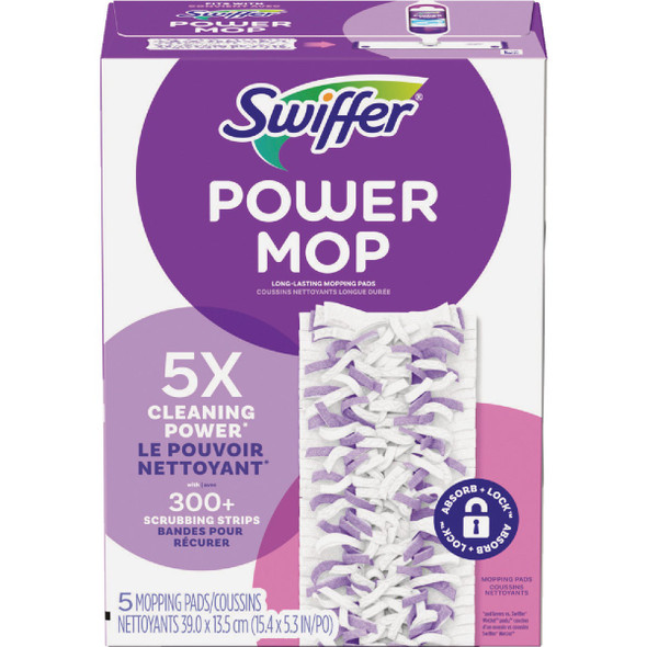 Swiffer PowerMop Multi-Surface Mopping Pad Refill (5-Count) 3077208188