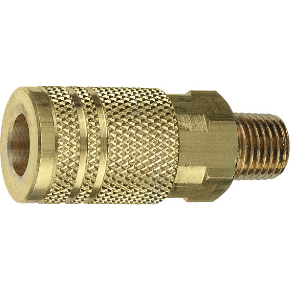 Tru-Flate Industrial-Milton Series Push-to-Connect 3-8 In. MNPT Coupler 13-227 570136