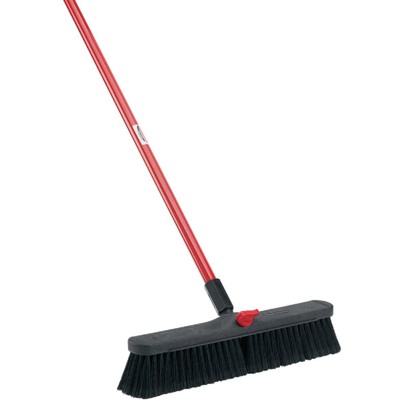 Libman 18 In. x 64 In. Steel Handle Smooth Surface Push Broom 800