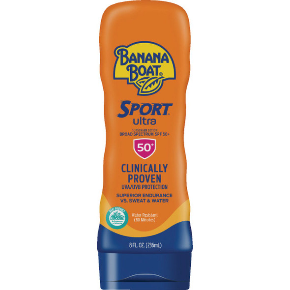 Banana Boat Sport Ultra 8 Oz. SPF 50 Sunscreen Lotion X1497200 Banana Boat Sport Ultra 8 Oz. SPF 50 Sunscreen Lotion X1497200