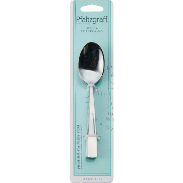 Pfaltzgraff Danford 18.0 Stainless Steel Teaspoon (6-Pack) 5243532