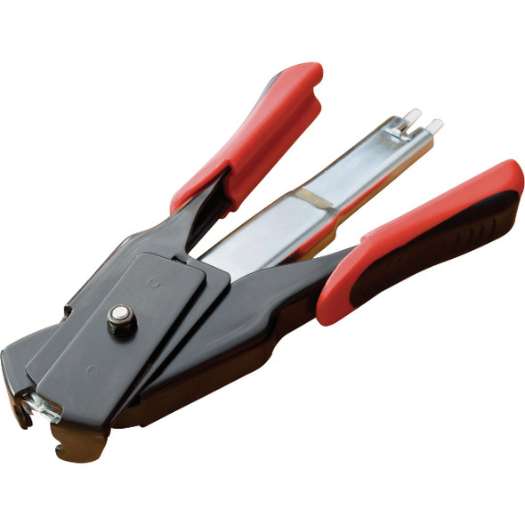 LEM Spring Loaded Hog Ring Pliers with 100 Rings 816