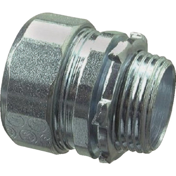 Halex 1/2 In. Rigid Compression Connector (2-Pack) 26351