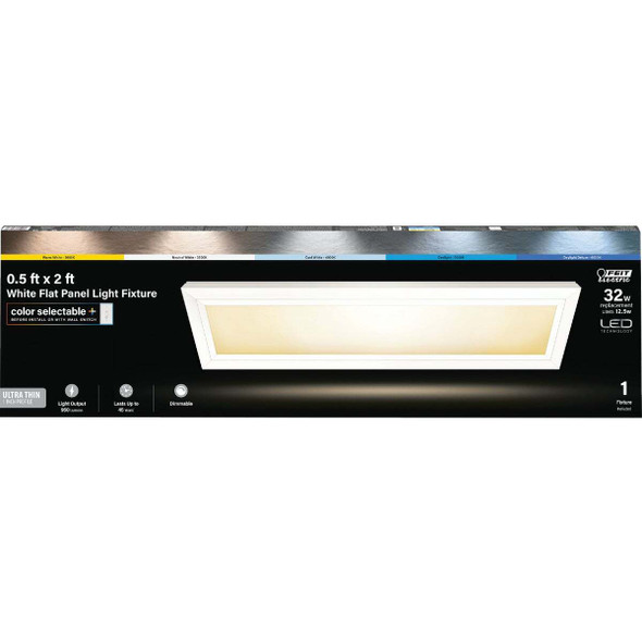 Feit Electric 6"x2' Whtmltcct Ledlight FP0.5X2/6WY/WH