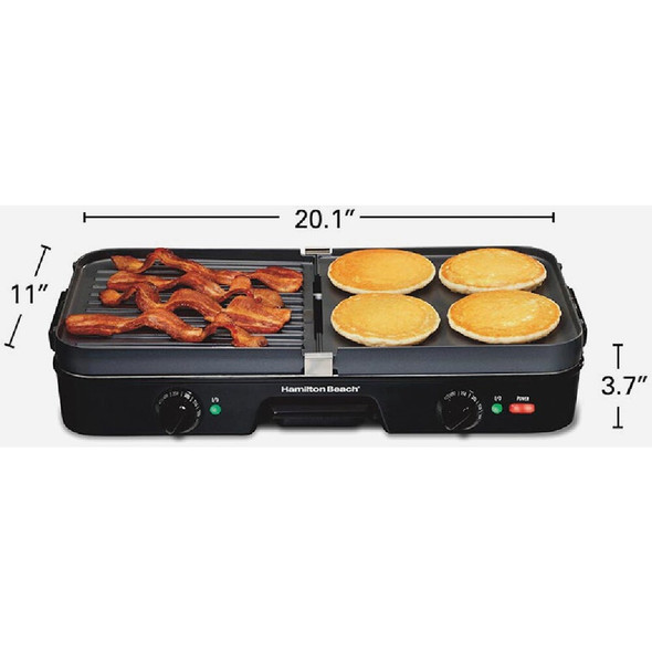 Hamilton Beach 3-In-One Electric Grill-Griddle 38546MN 604888