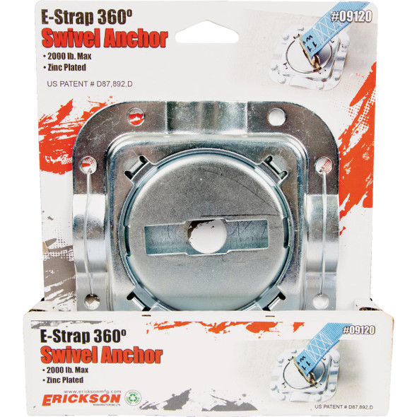 Erickson 360 Degree E-Slot Swivel Anchor 09120 573994