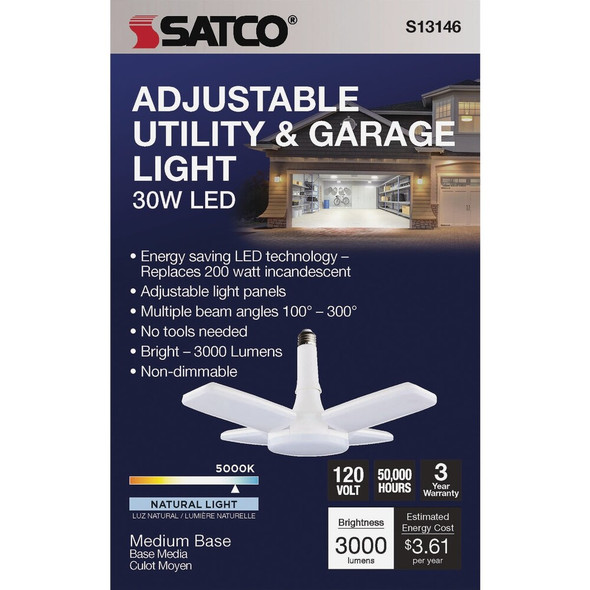 Nuvo 30w Med Led Utlity Bulb S13146 549986