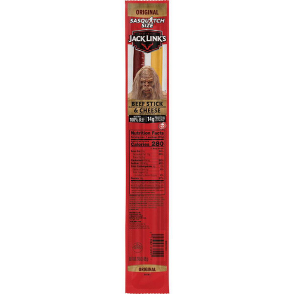 Jack Link's 2.45 Oz. XL Beef and Cheese Combo 139592 Pack of 12