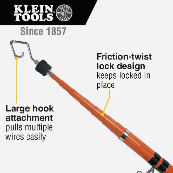 Klein WireSpanner Plus Resin Telescopic Pole SRS56036 530014