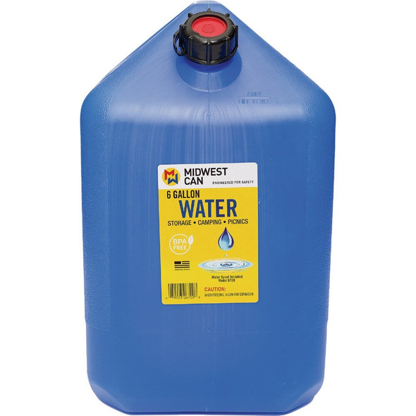 Midwest Can 6 Gal. Water Container 6700 582031