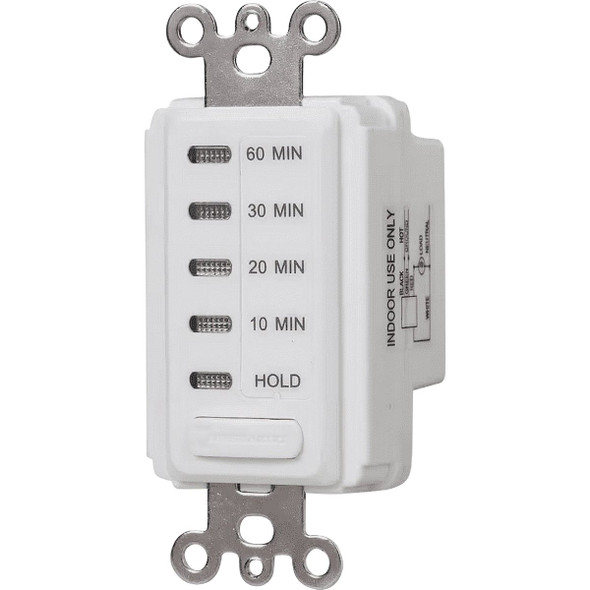 Intermatic 120V 15A In-Wall Electronic Countdown Timer with Pre-Set Times EC210WK 563662