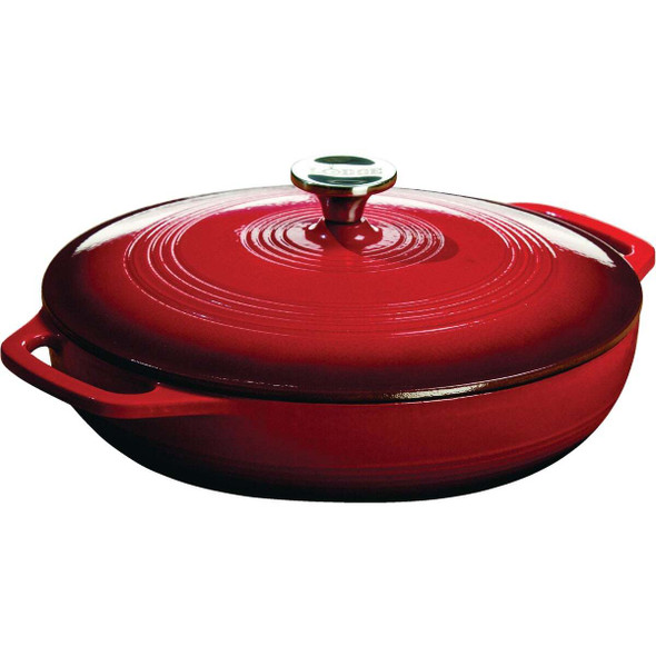 Lodge 3.6 Qt. 11-3/4 In. x 2-1/8 In. Cast Iron Dutch Oven EC3CC43