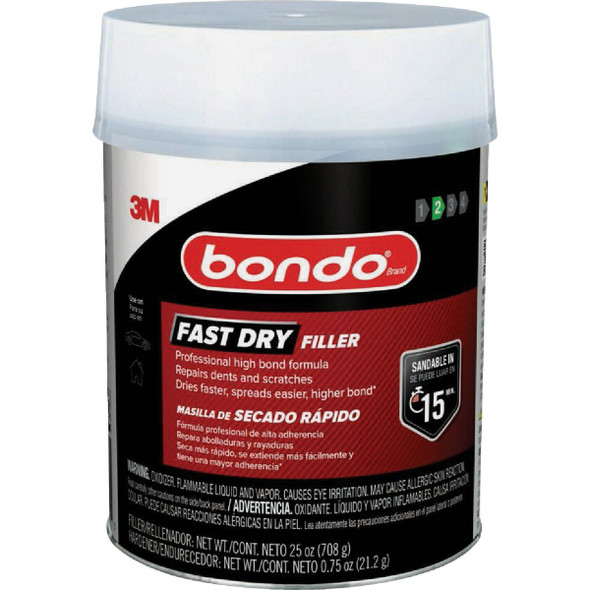 Bondo 25 Oz. Fast Dry Filler Bondo 25 Oz. Fast Dry Filler