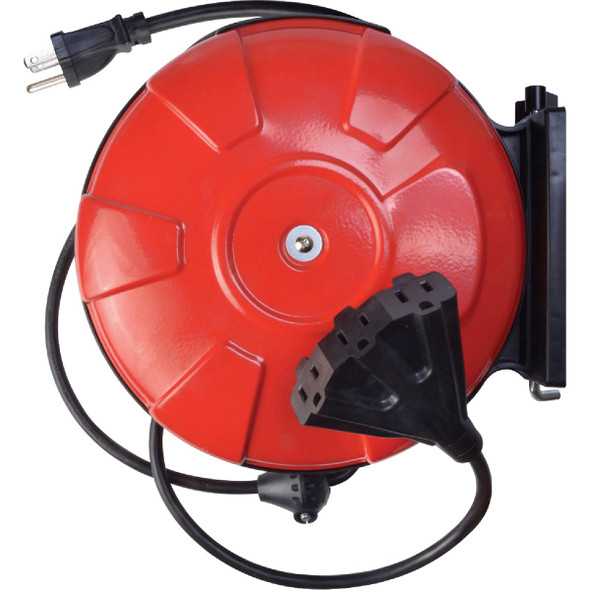 Southwire CordStor 30 Ft. 14/3 SJTW Retractable Extension Cord Reel 48006SW