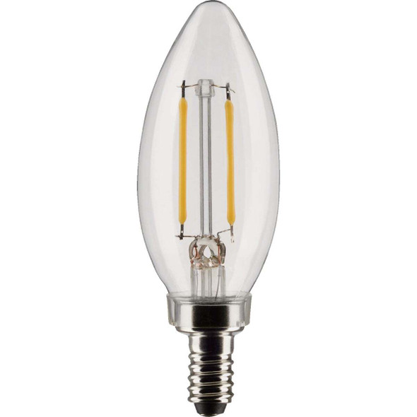 Satco 2pk 3w Led Cand Bulb S21817