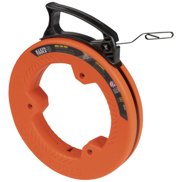 Klein 1/8 In. W. x 50 Ft. L. Steel Fish Tape 56331