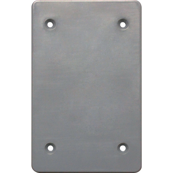 Southwire Single Gang Gray Non-Metallic Weatherproof Blank Cover PBC1-UPC