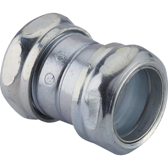 Halex 3/4 In. EMT Steel Raintight Compression Coupling (5-Pack) 26242