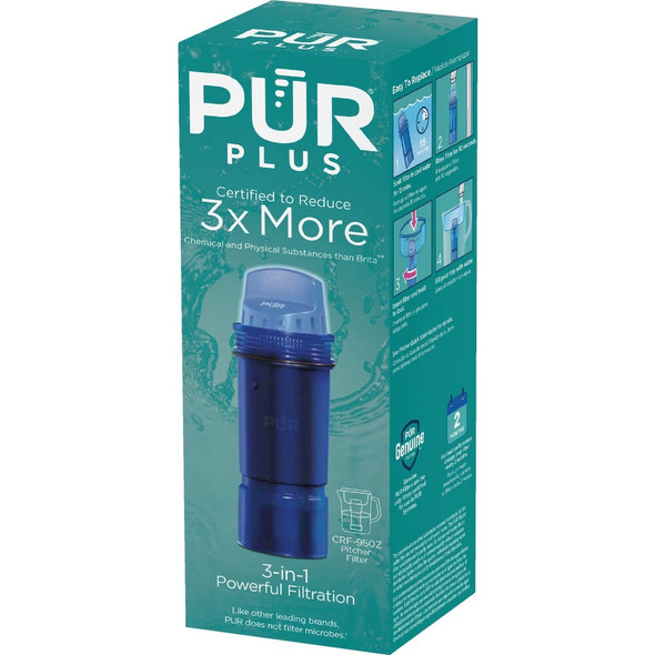 PUR PLUS Lead Reducing Water Pitcher Replacement Filter Cartridge PPF951K1 427685