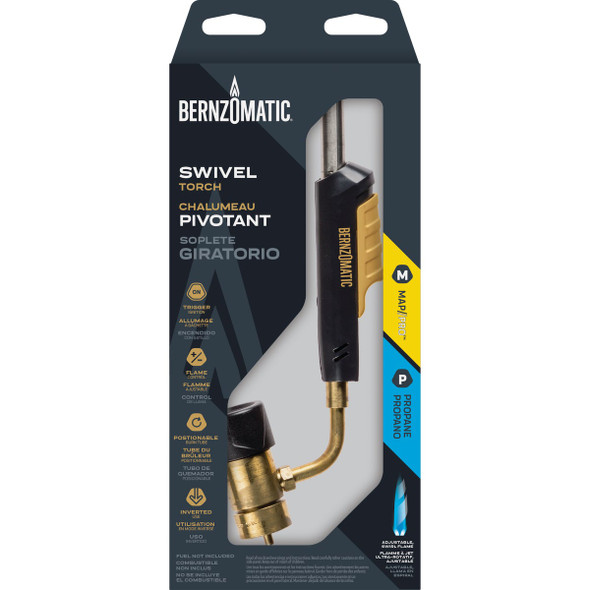 Bernzomatic Swivel Torch Head 361534 364383