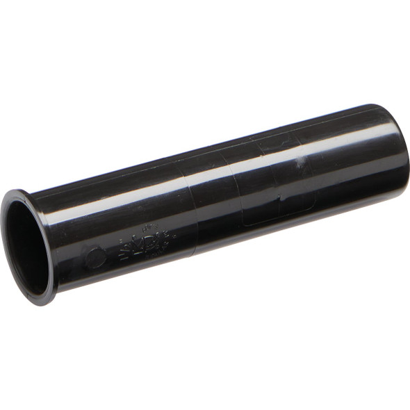 Keeney 1-1/2 In. x 6 In. Black Plastic Flanged Sink Tailpiece 10-6BK