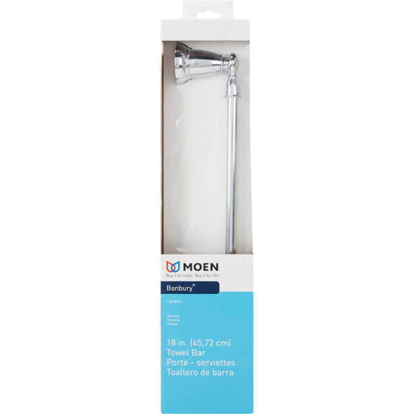 Moen Banbury 18 In. Towel Bar, Chrome