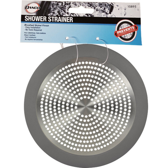 Danco Brushed Nickel 5-3/4 In. Shower Strainer