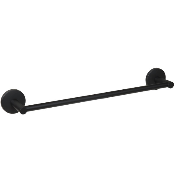 Home Impressions Triton 18 In. Matte Black Towel Bar 202018