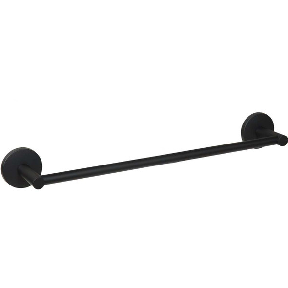 Home Impressions Triton 18 In. Matte Black Towel Bar 202018