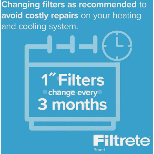Filtrete 20x20x1 1900 Mpr Filter UA02-4 495238