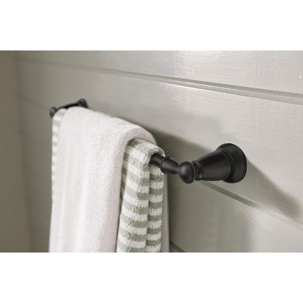Moen Banbury 24 In. Towel Bar, Matte Black Y2624BL 495519