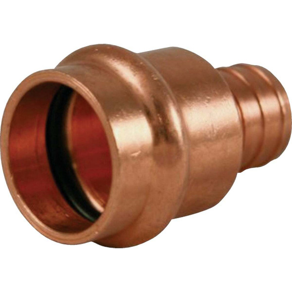 NIBCO 1 In. Press x 1 In. Pex Copper Adapter 9035060PCU