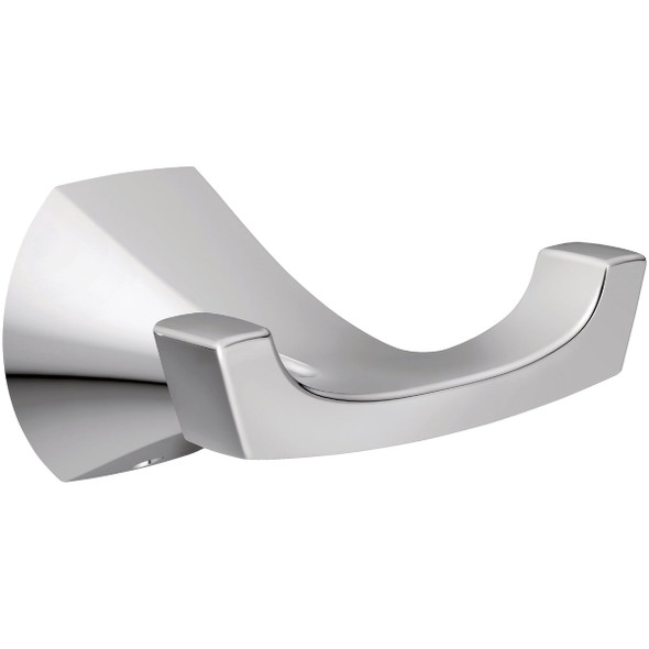 Moen Lindor Double Robe Hook, Chrome MY8703CH