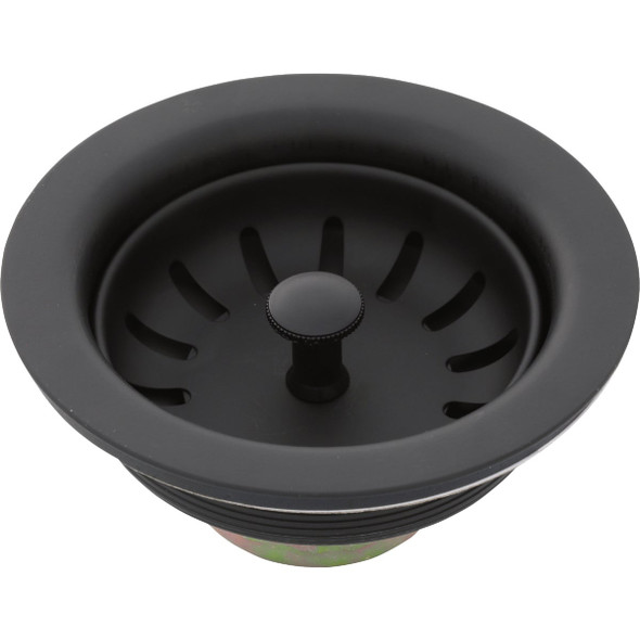 Danco Matte Black 3-1/2 In. Basket Strainer Assembly 9D00011090