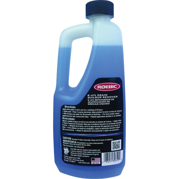 Roebic 32 Oz. Liquid Drain Buildup Remover K-67LDB-Q-6 477753